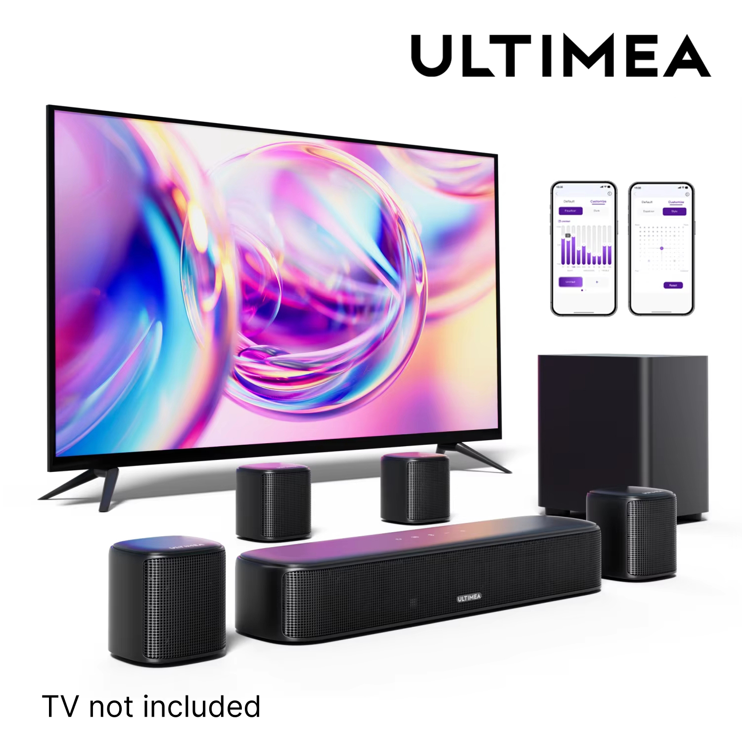 Home Cinema Theatre - ULTIMEA 7.1 Channel Sound Bar System