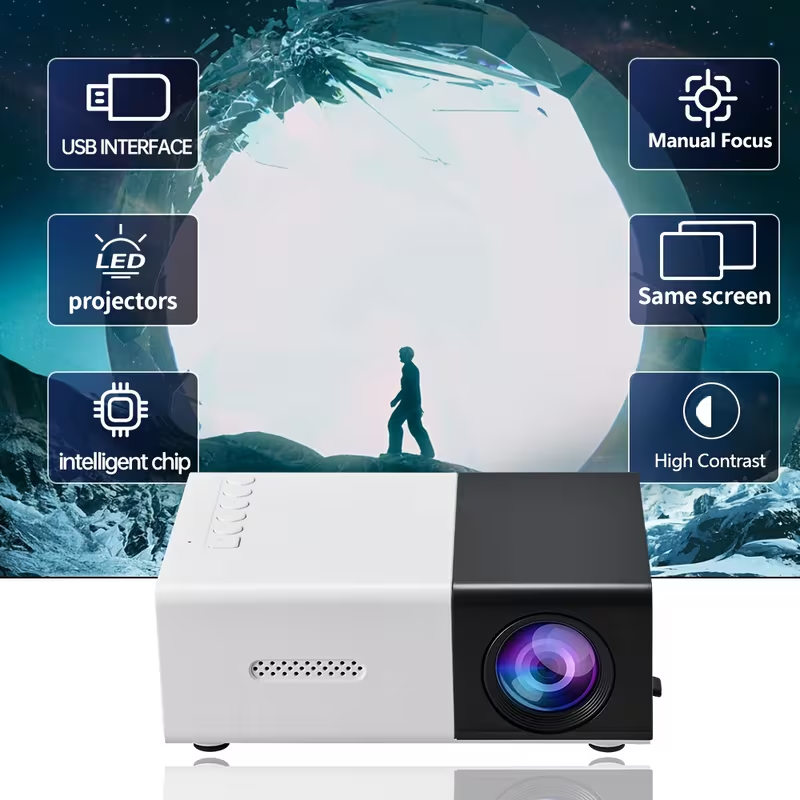 Compact LED Portable Projector – Home Cinema Compact Bewertung und Preis