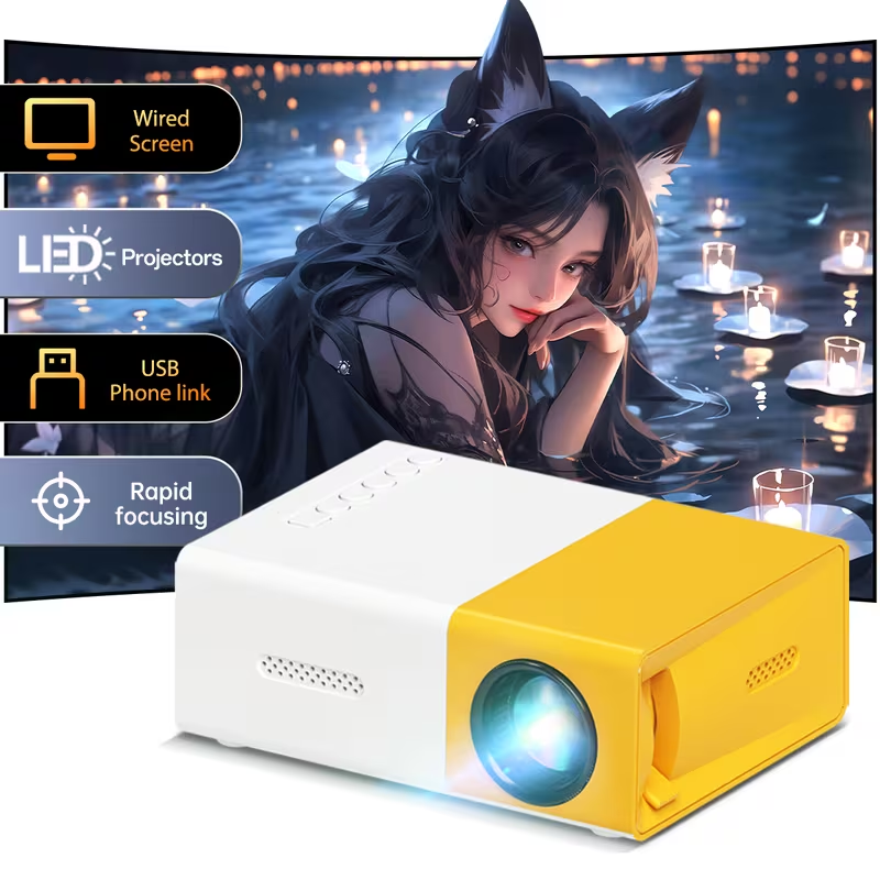 Compact LED Portable Projector – Home Cinema Compact Bewertung und Preis