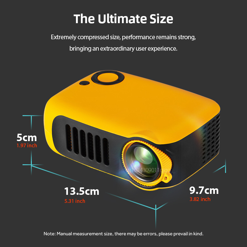 A2000 Mini Projector Portable  – Home Cinema Compact Bewertung und Preis