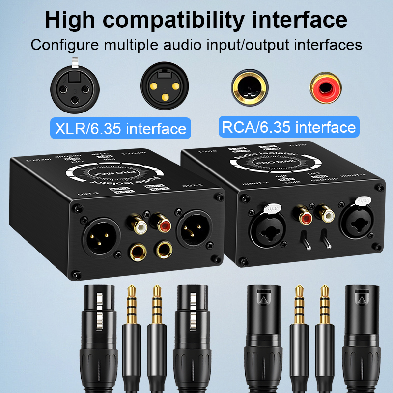 3Pin XLR/RCA/TS/TRS Ground Loo – Home Cinema Theatre Bewertung und Preis