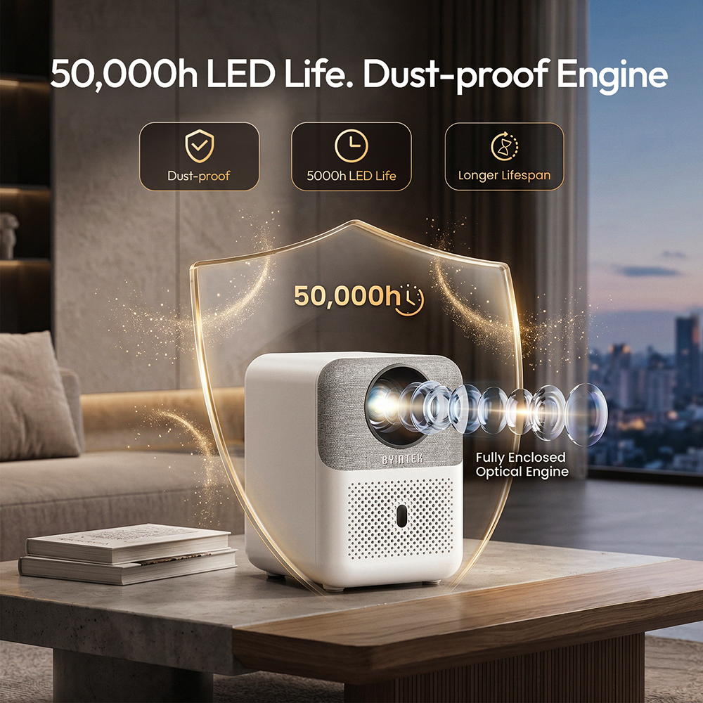 BYINTEK Full HD Mini Projector – Home Cinema Compact Bewertung und Preis