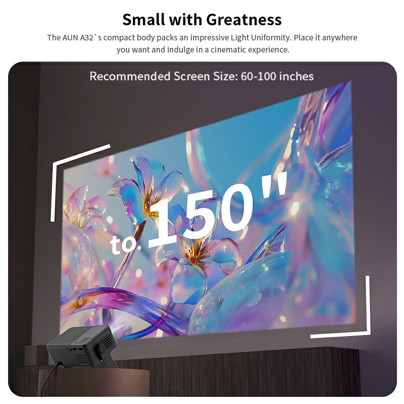 AUN A32 Pro Android 13 Project – Home Cinema Compact Bewertung und Preis