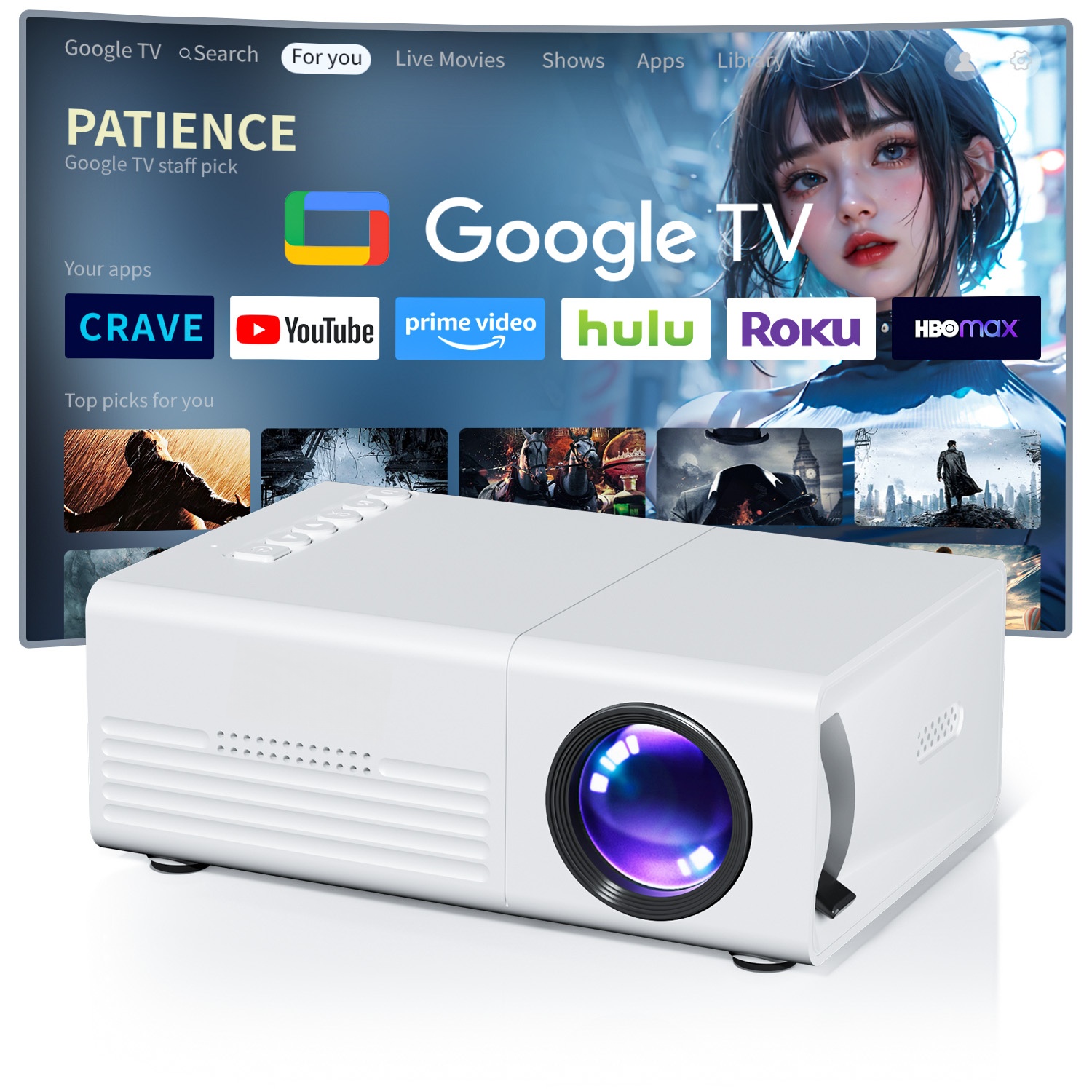 Mini Projector TFT LCD Wifi Bl – Home Cinema Compact Bewertung und Preis