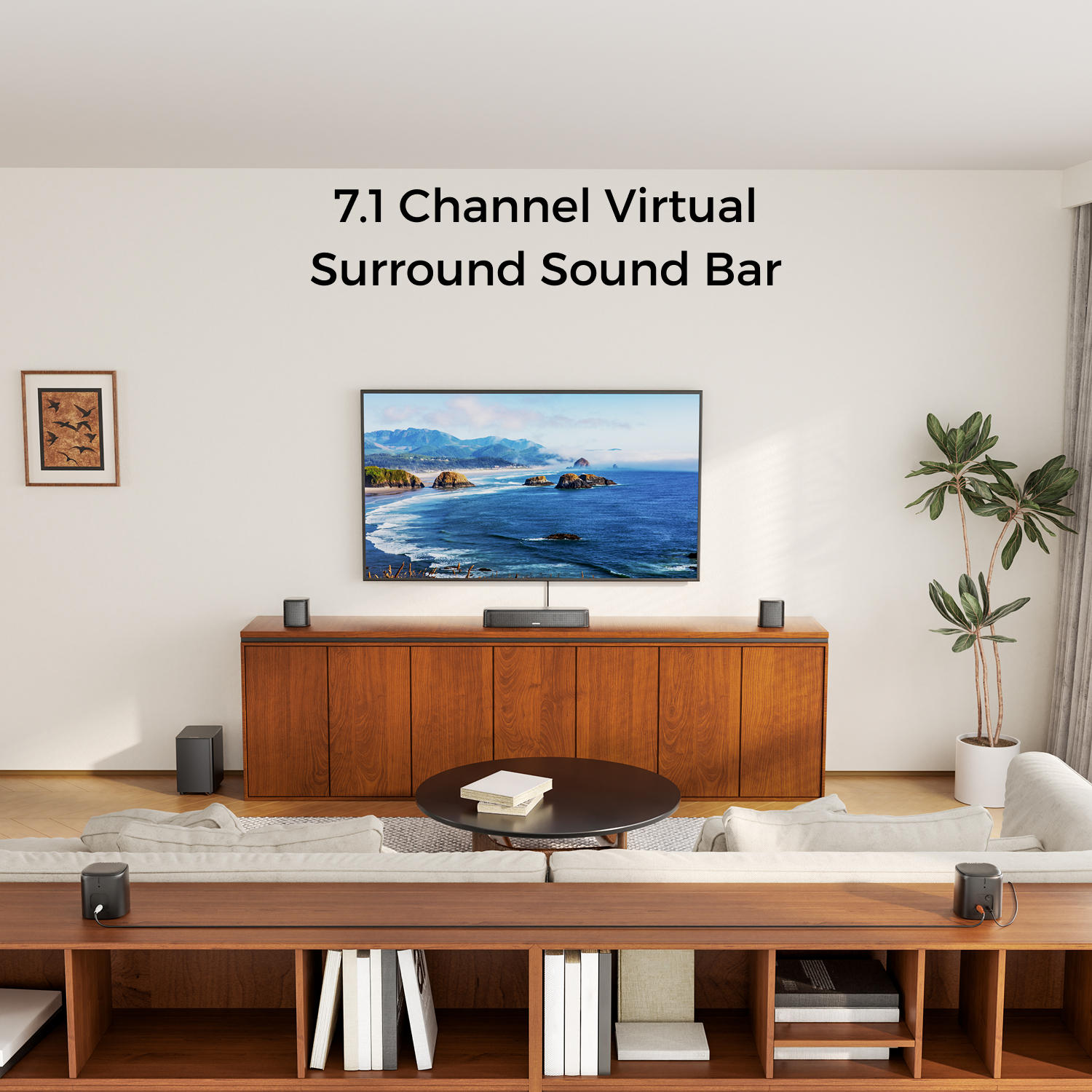 ULTIMEA 7.1 Channel Sound Bar  – Home Cinema Theatre Bewertung und Preis