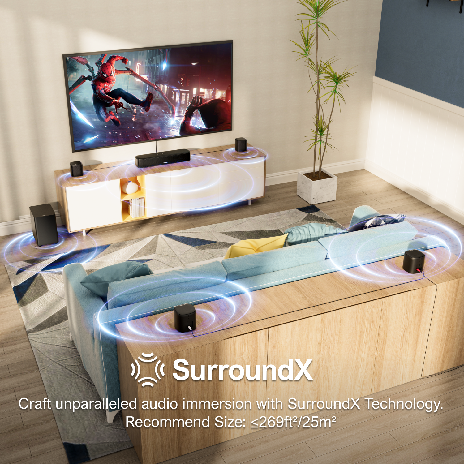 ULTIMEA 7.1 Channel Sound Bar  – Home Cinema Theatre Bewertung und Preis