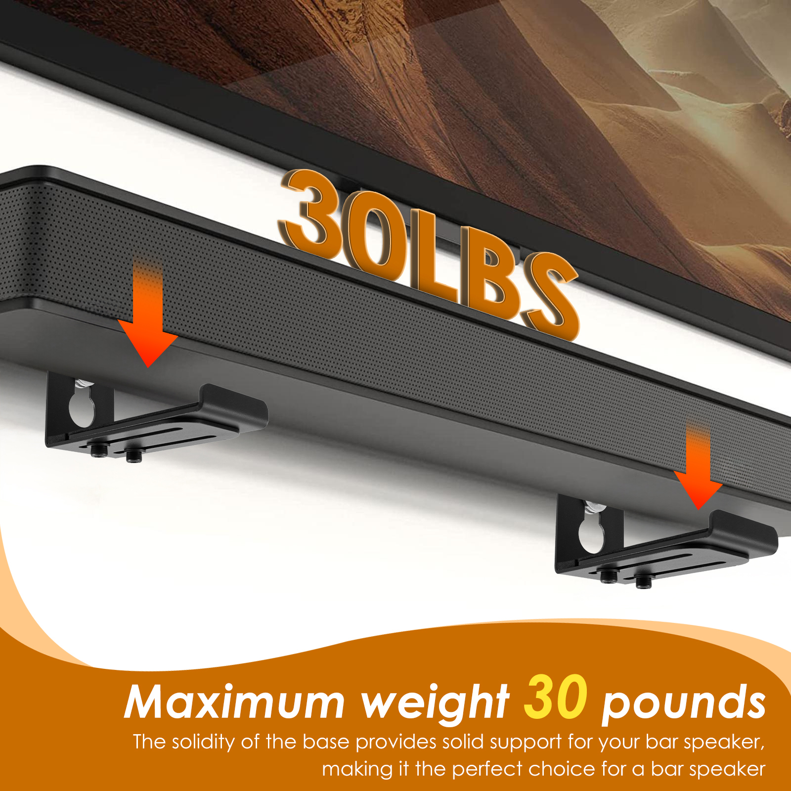 2Pcs Soundbar Speaker Stands W – Wall Mount Speaker Bewertung und Preis
