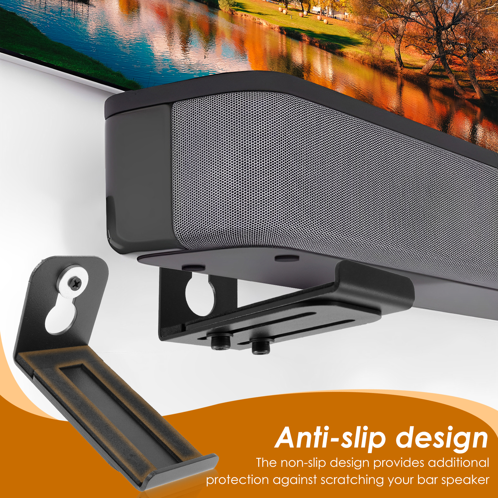 2Pcs Soundbar Speaker Stands W – Wall Mount Speaker Bewertung und Preis