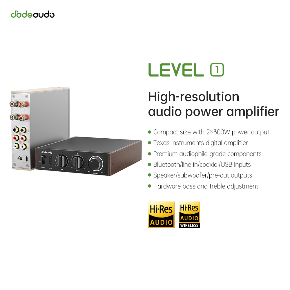 JadeAudio Level 1 Desktop HiFi – Audio Home Cinema Bewertung und Preis